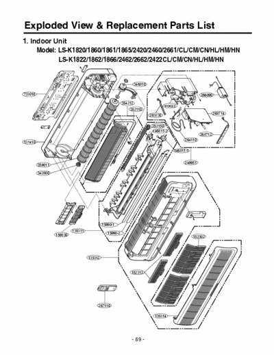 LG LS-K1862HL LG LS-K1862HL Exploded View